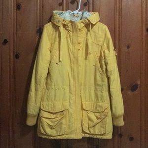 Urban Outfitters Yellow Parka